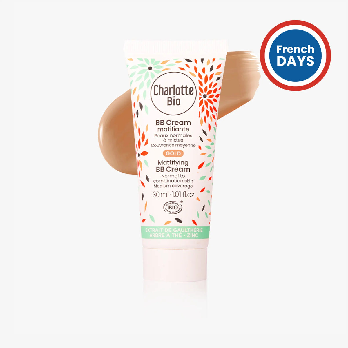 BB crème Bio Gold - peaux médiums à foncées