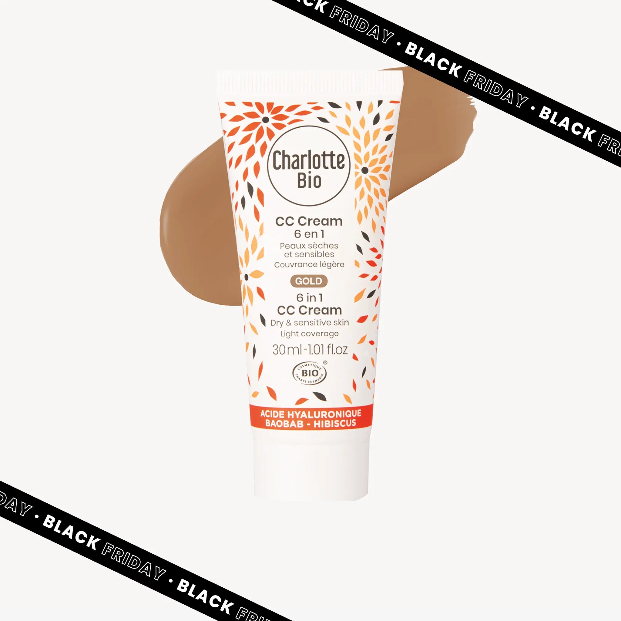 Organic Gold CC Cream - Medium to dark skin