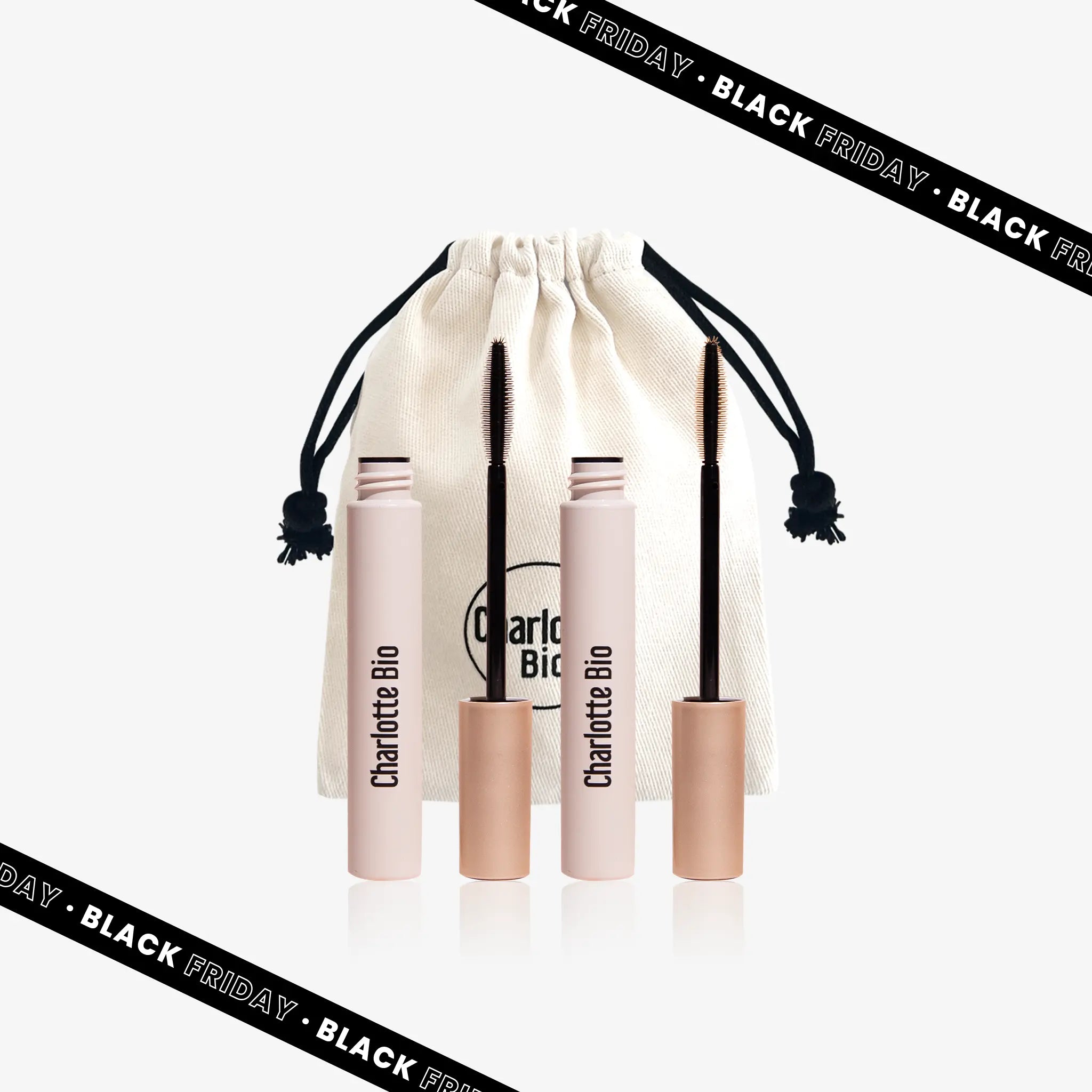 Mascara duo - black and brown