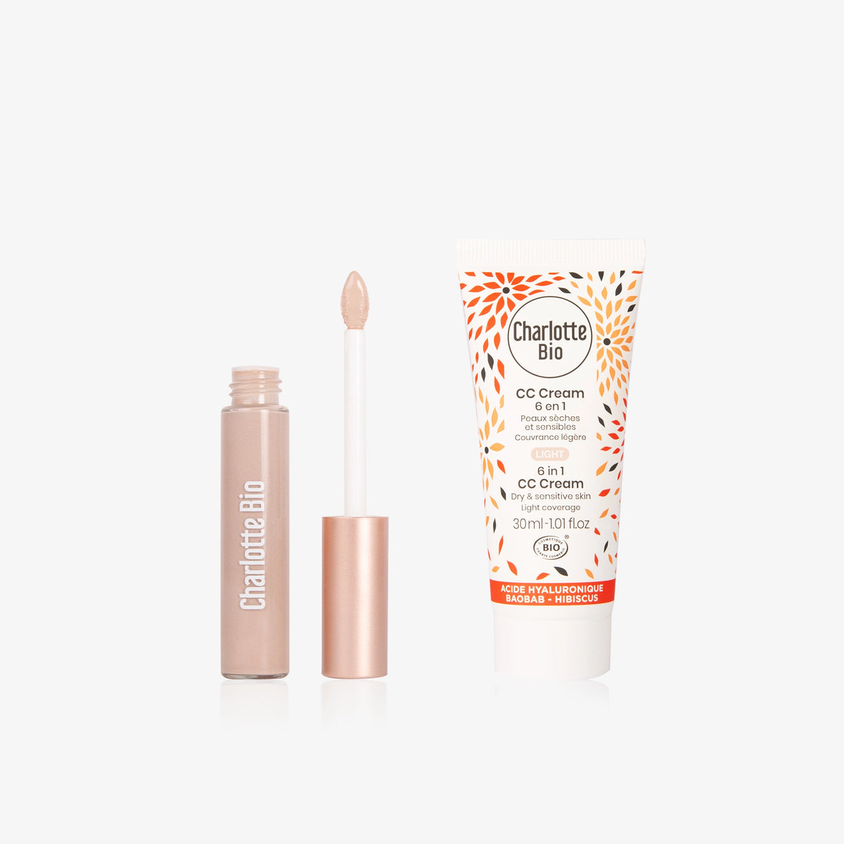 Duo CC Crème et correcteur anti-cernes