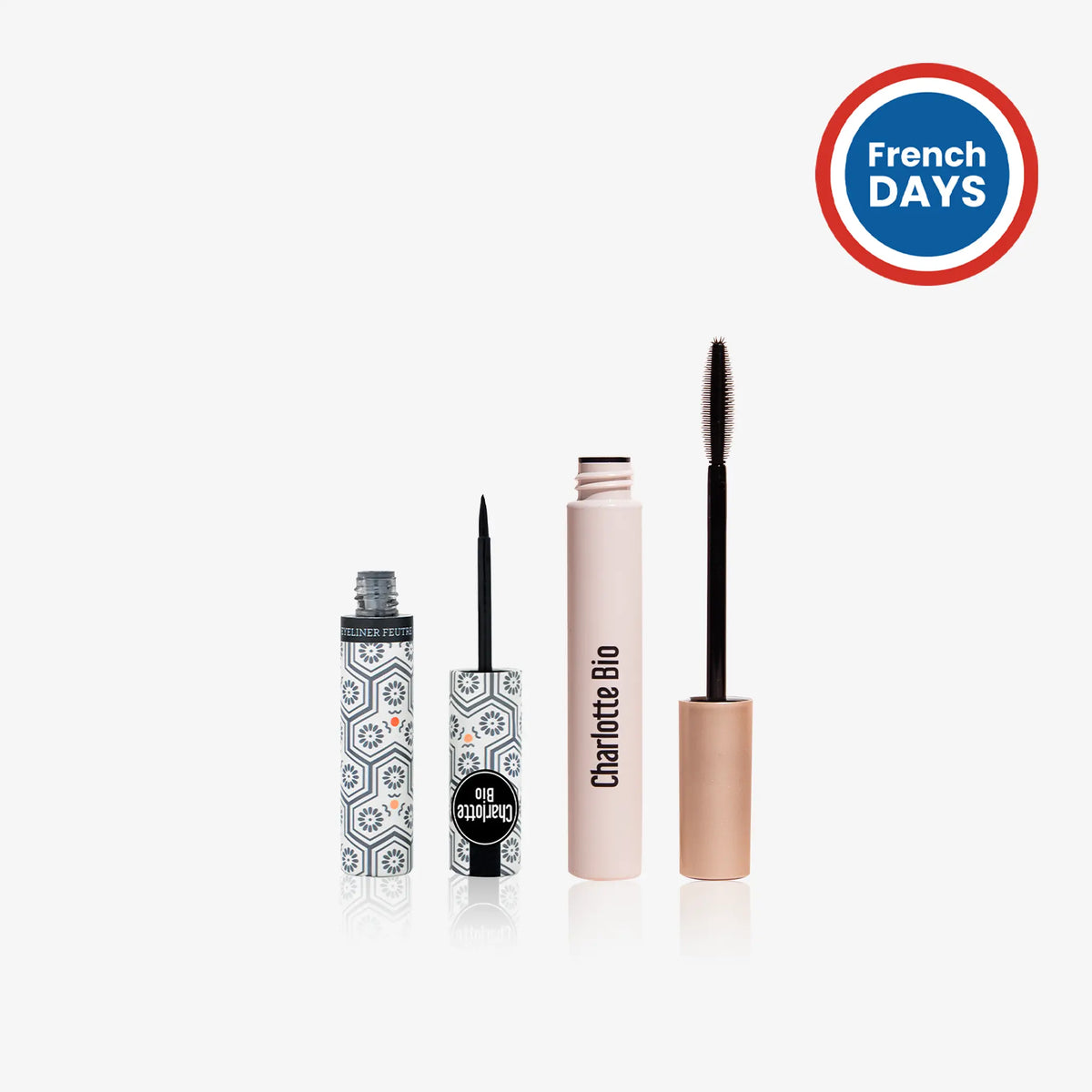 Duo eyeliner et mascara noir