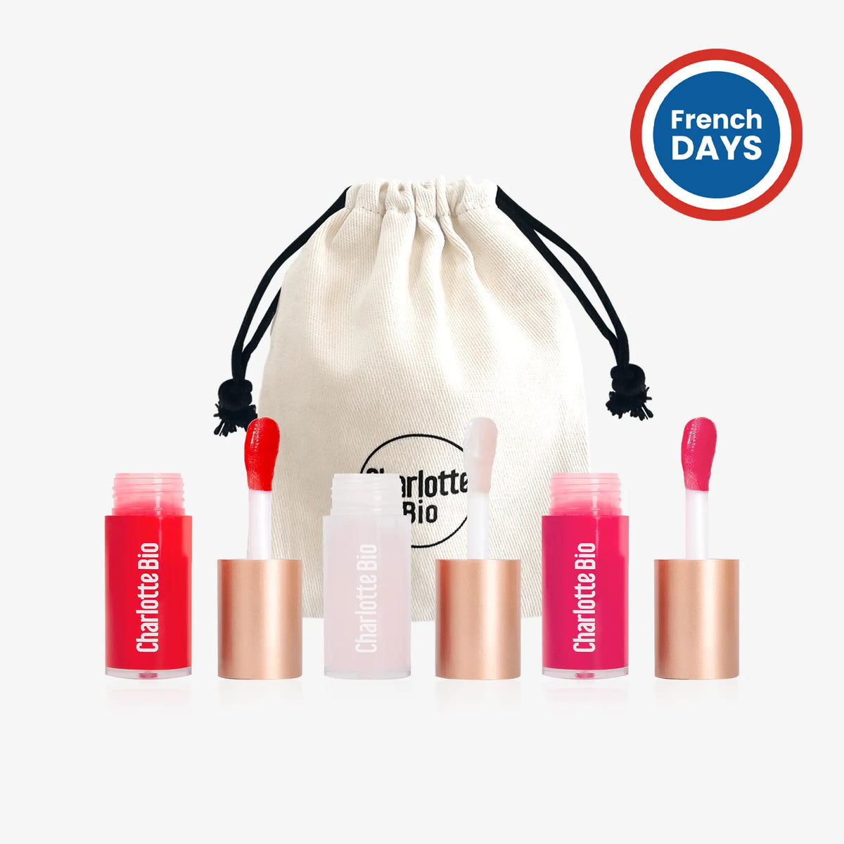 Trio huiles à lèvres