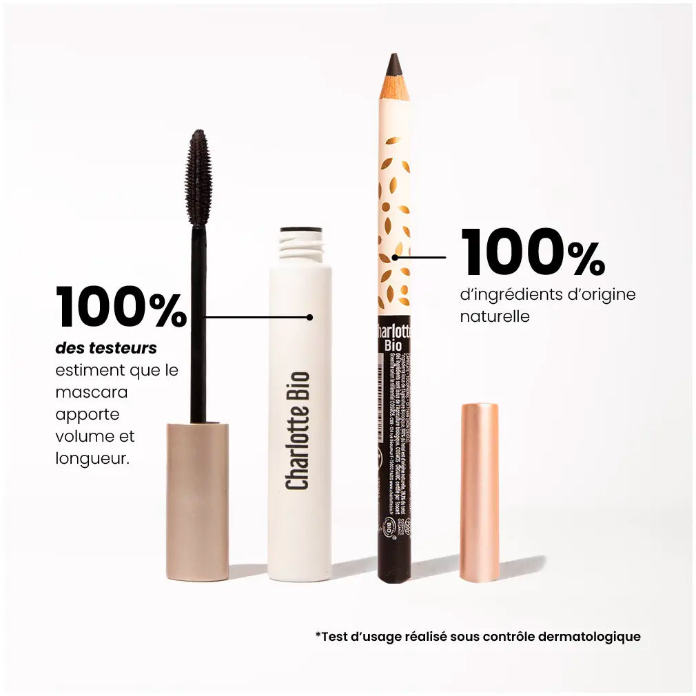 Duo crayon yeux et mascara noir