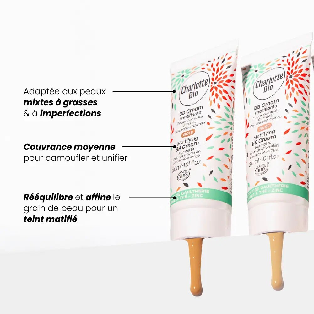 3701399702335 - BB crème Bio Gold - peaux médiums à foncées - Charlotte Bio