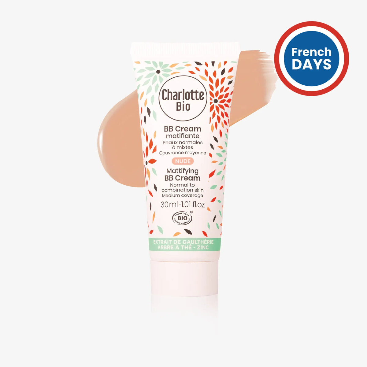 3701399702328 - BB crème BIO Nude - peaux médiums - Charlotte Bio