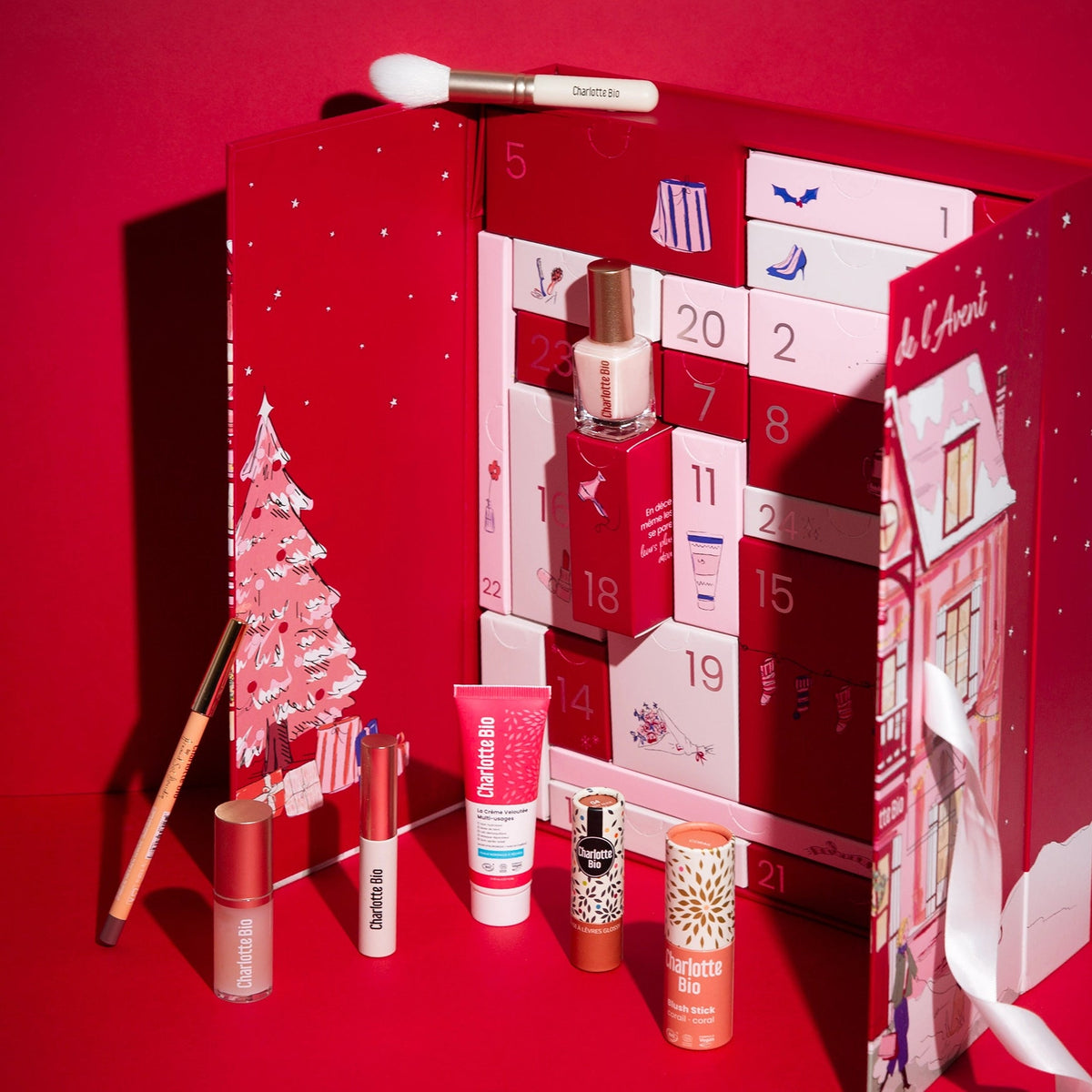 3701399707521-Calendrier de l'Avent Maquillage Bio 2026 - Charlotte Bio