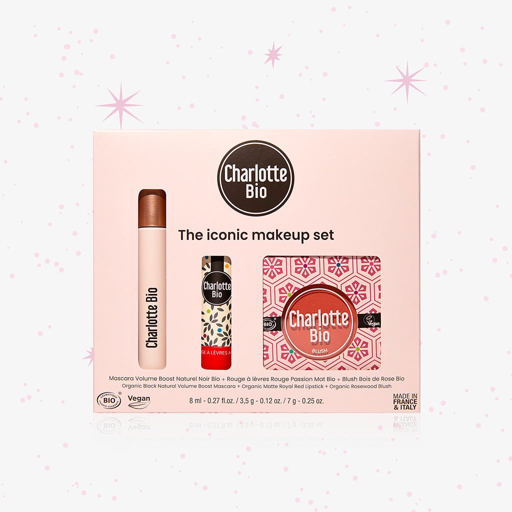 3701399705312 - Coffret Beauté de Noël - The Iconic Makeup Set - Charlotte Bio