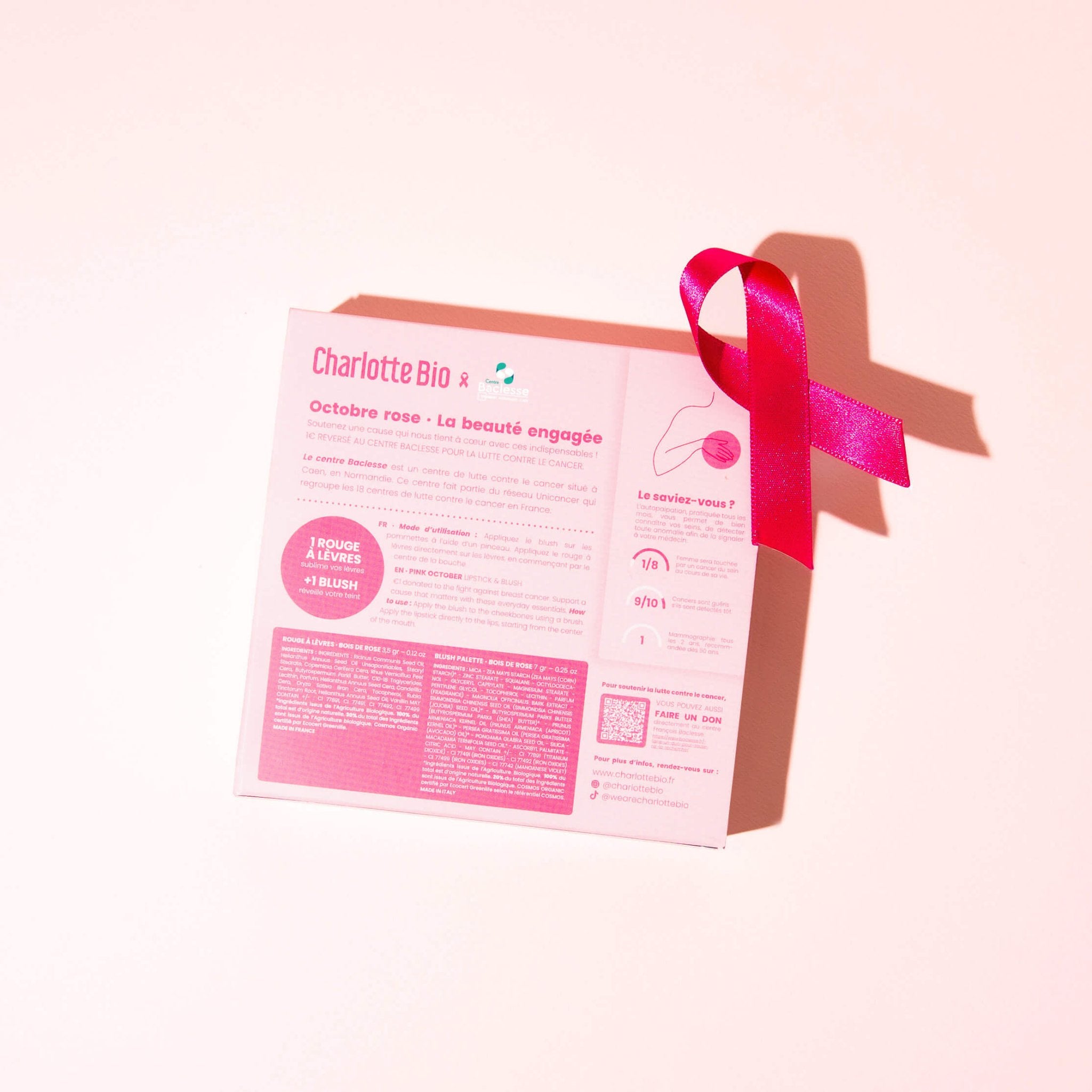 3701399706432 - Coffret Beauté - Octobre Rose - Charlotte Bio