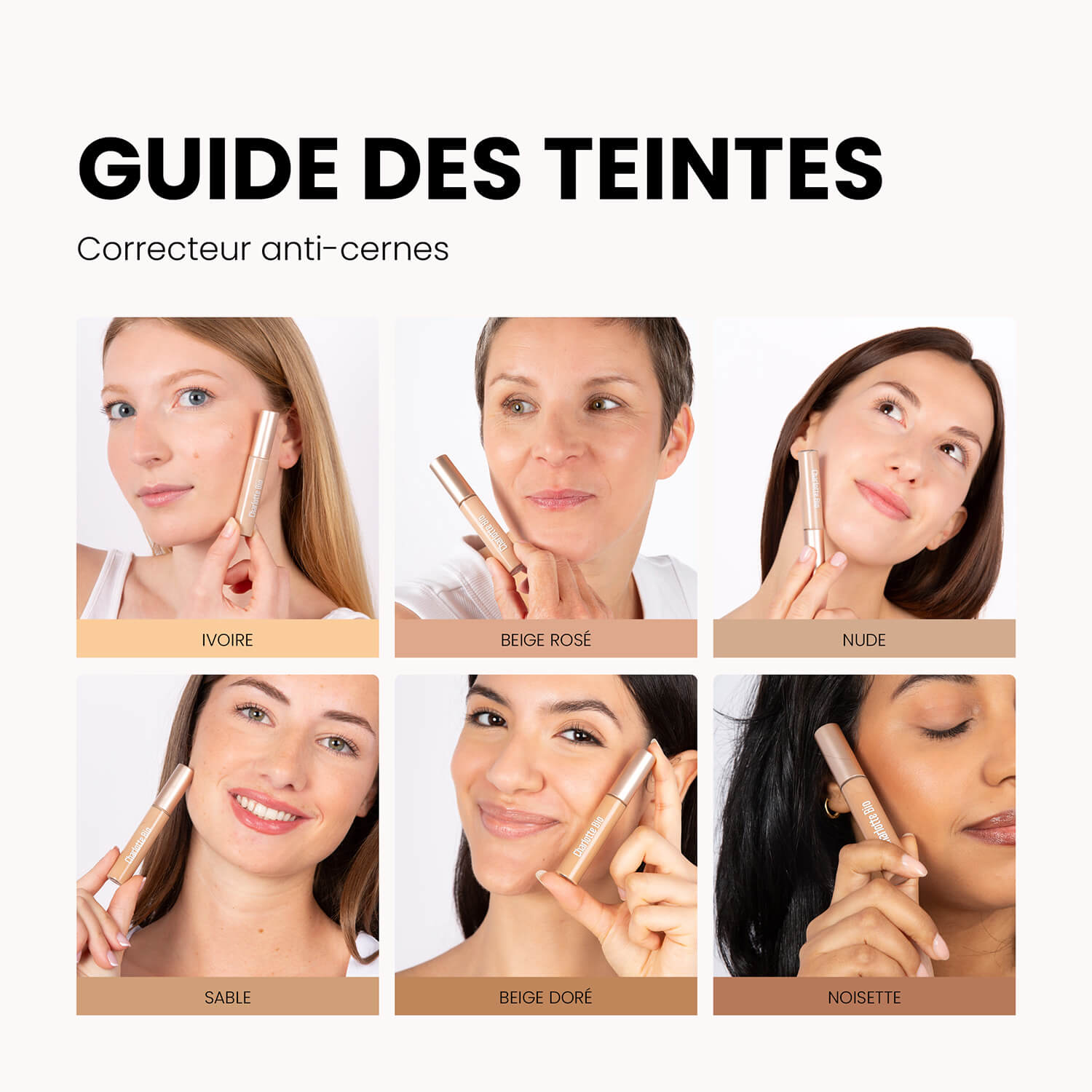 3701399705831 - Correcteur anti - cernes bio - Charlotte Bio Image