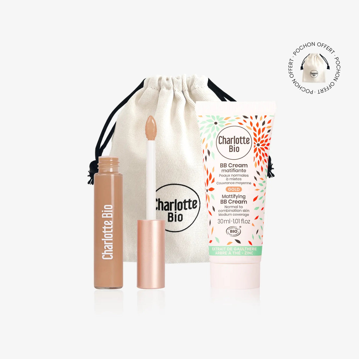 2026-9 - Duo BB Crème et correcteur anti - cernes - Charlotte Bio