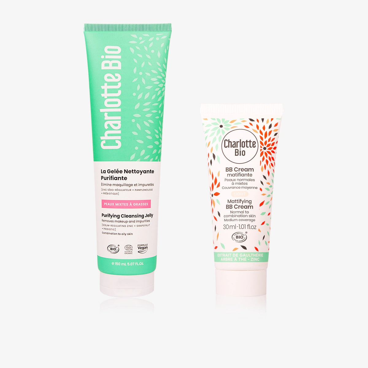 2026-19-1-Duo BB Crème et gelée nettoyante purifiante - Charlotte Bio