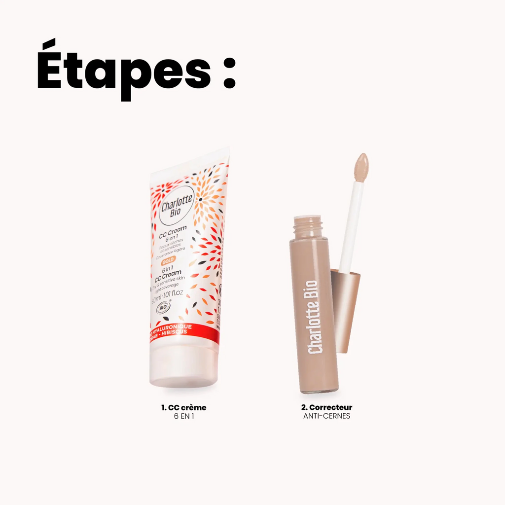 2026-10-Duo CC Crème et correcteur anti-cernes - Charlotte Bio