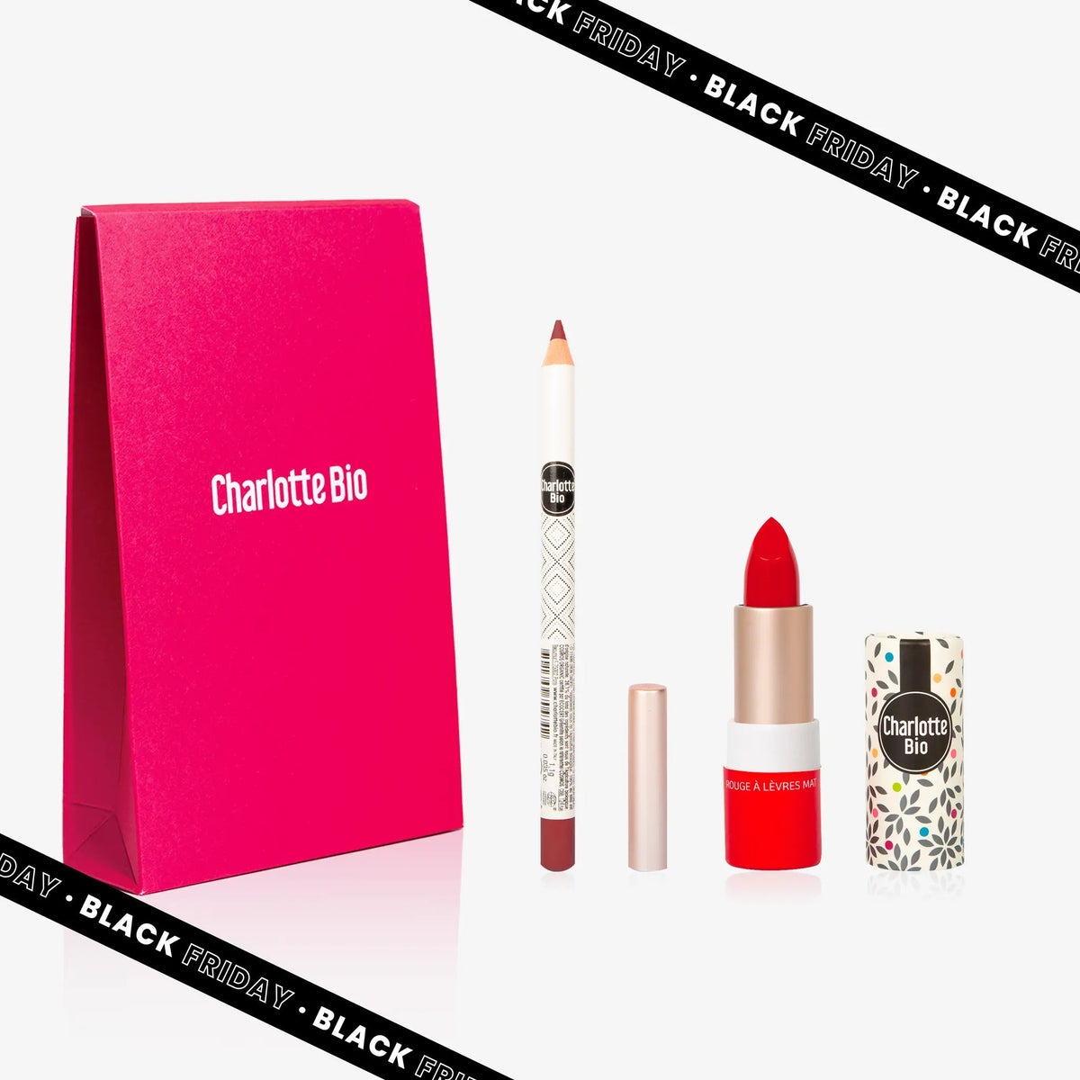 2024-14 - Duo crayon et rouge à lèvres - Charlotte Bio