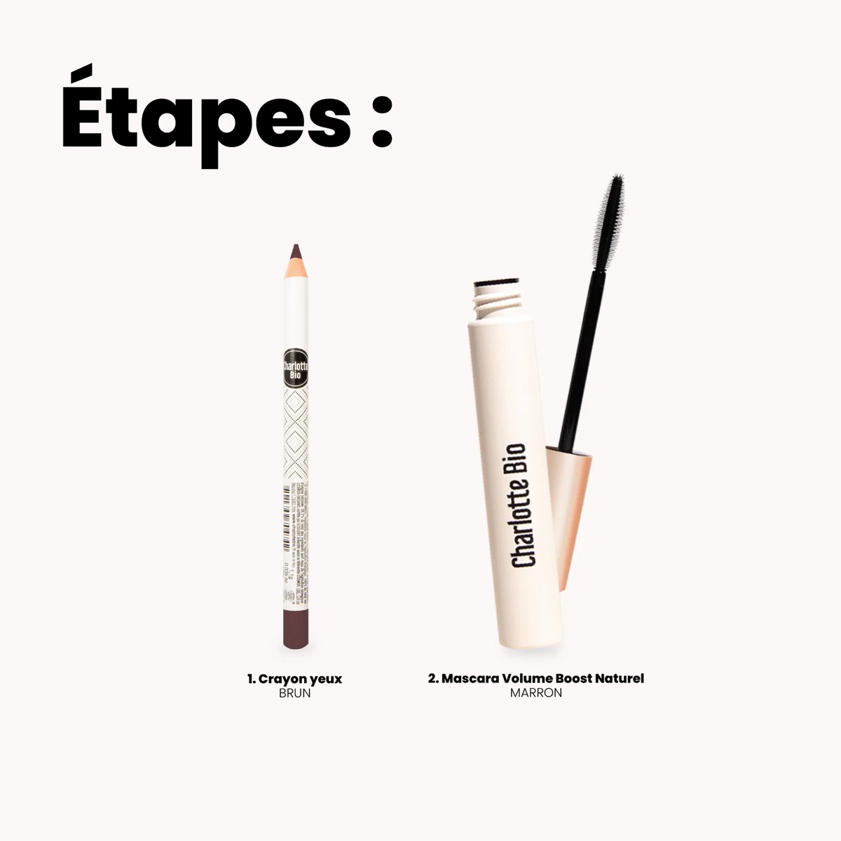 2025-18-Duo crayon yeux et mascara marron - Charlotte Bio