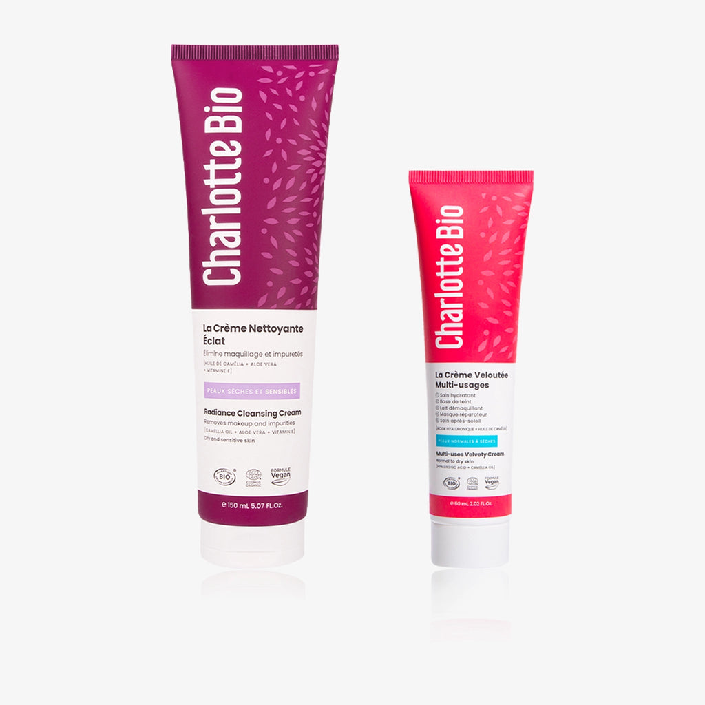 2026-27-Duo Crème Veloutée + Crème Nettoyante - Charlotte Bio