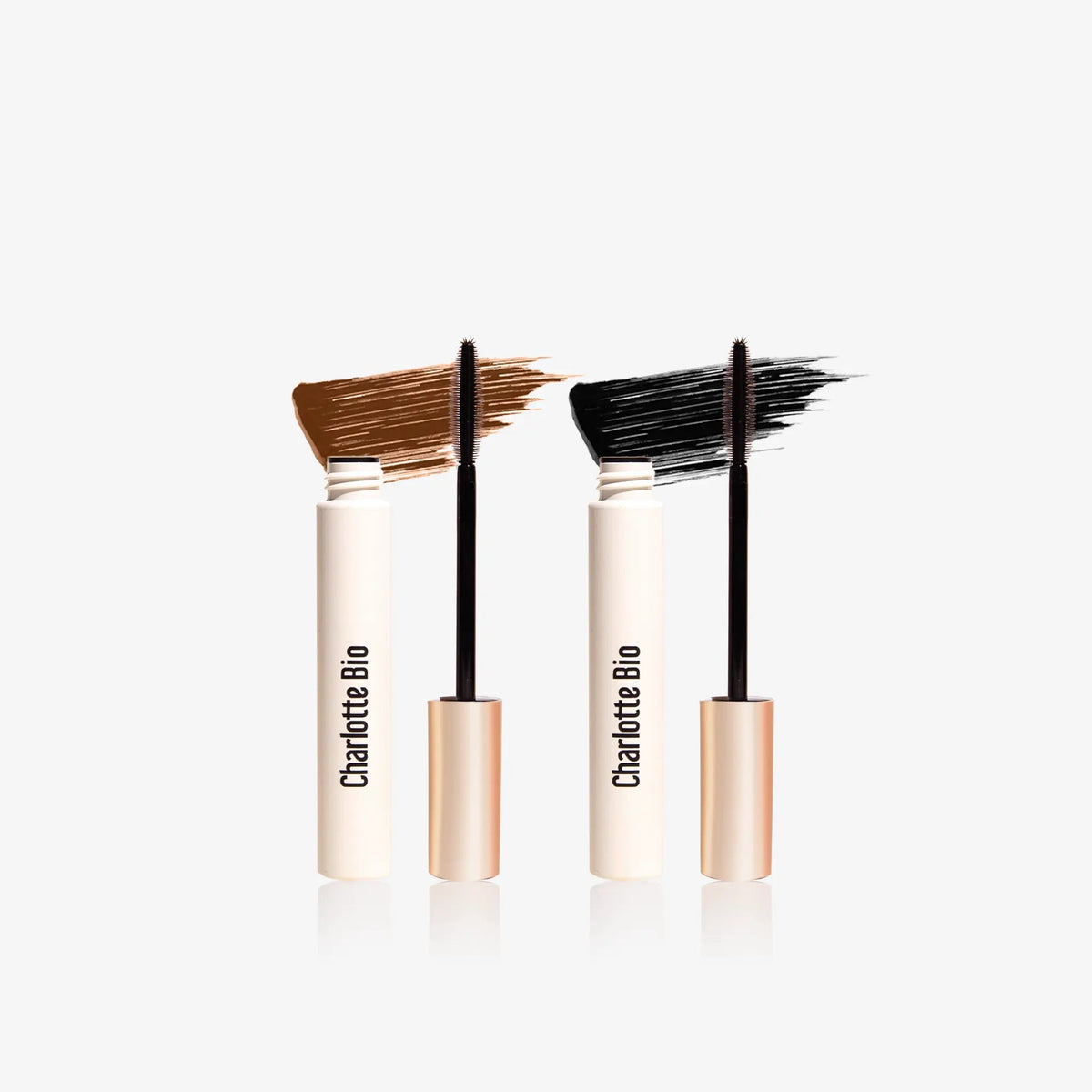 2025-19 - Duo mascaras - noir et marron - Charlotte Bio