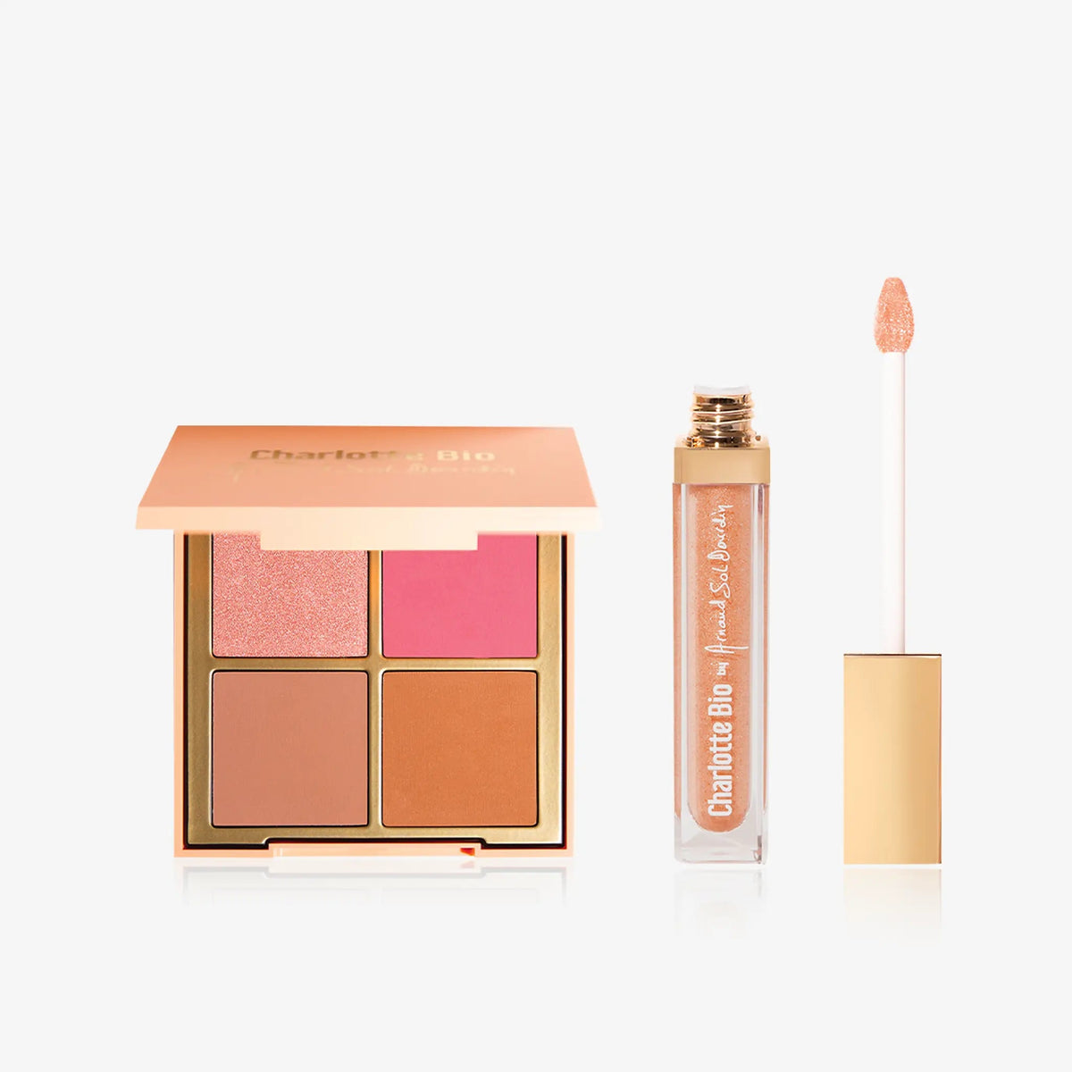 ASD26 - Duo palette bonne mine + lip glow - Charlotte Bio