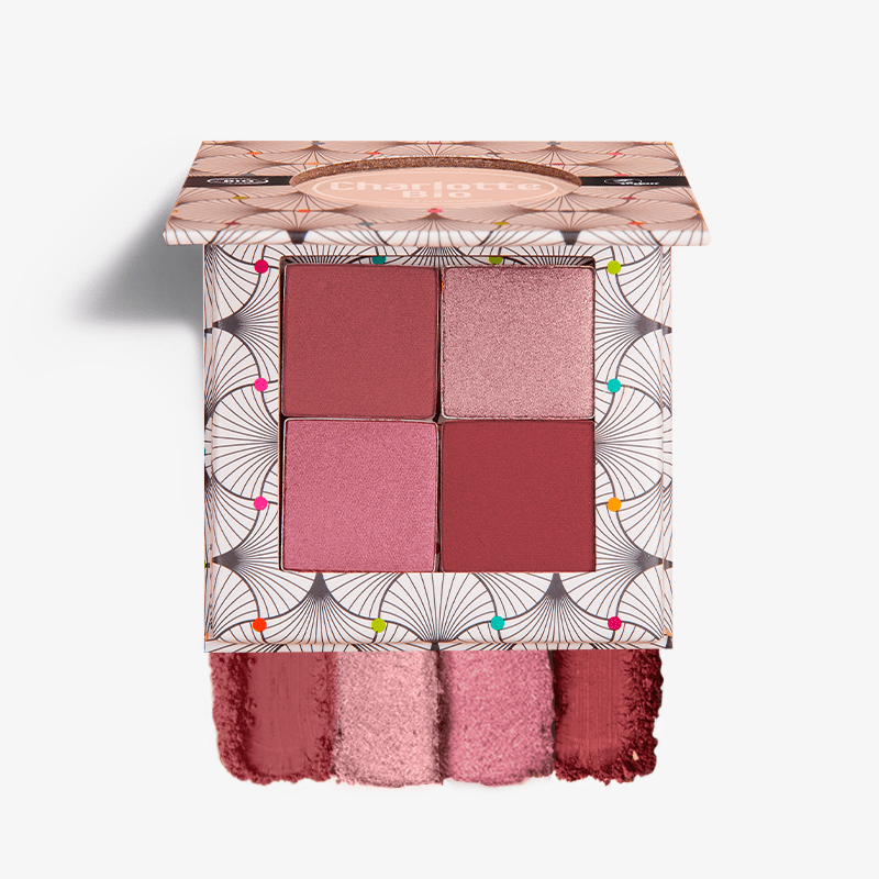 3701399704469-La palette de 4 fards à paupières BIO - Girly - Charlotte Bio
