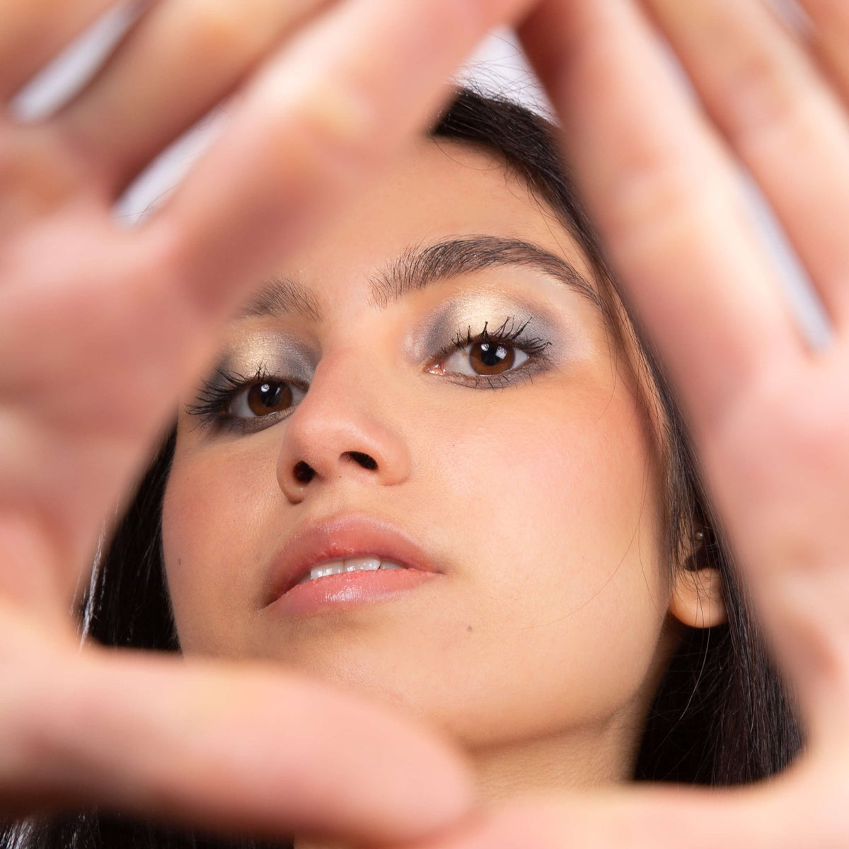 3701399704421-La palette de 4 fards à paupières BIO - Silver Smokey - Charlotte Bio