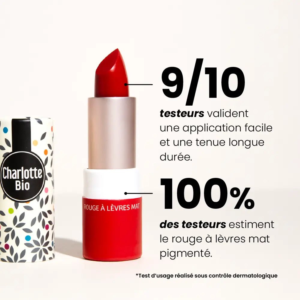3701399704575 - Le rouge à lèvres mat - Charlotte Bio