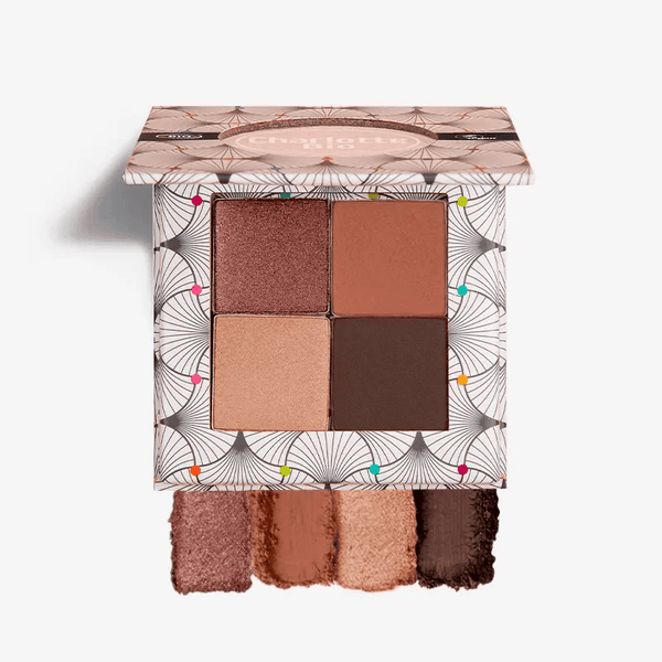 Palette Trio Yeux BIGUINE MAKEUP 8212 - Brun Ambré, 4.5g, Poudre Longue Tenue Française