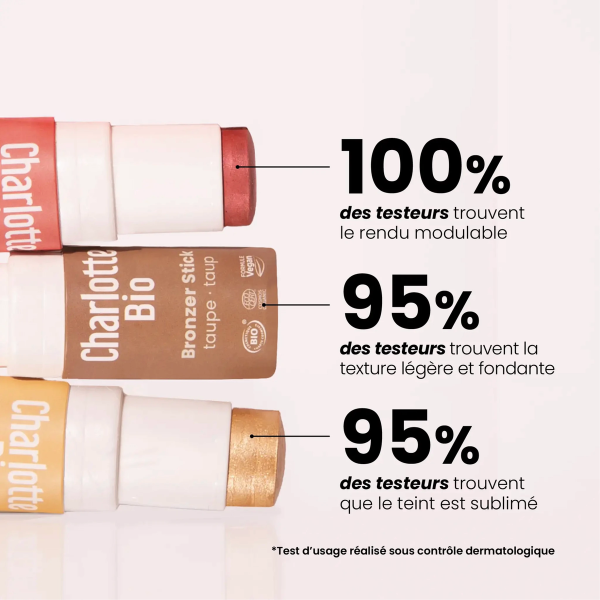 2023-23-Trio sticks teint : bronzer + blush + highlighter - Charlotte Bio