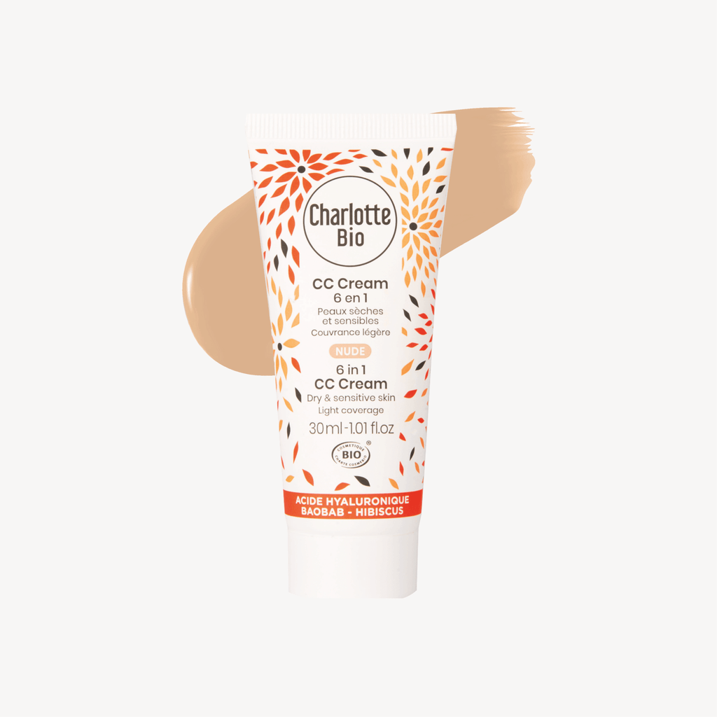 3701399702298-La CC crème BIO Nude - Peaux médiums - Charlotte Bio