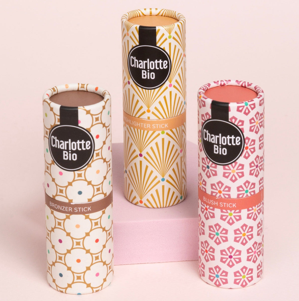 2023-23-Trio sticks teint : bronzer + blush + highlighter - Charlotte Bio